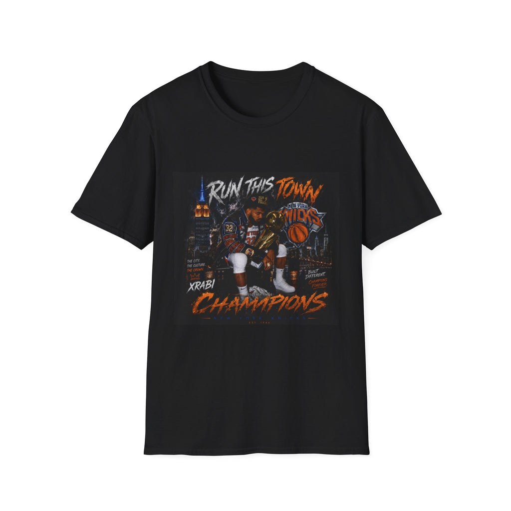Run This Town Knicks Champions T-Shirt — NYC Basketball Fan Tee